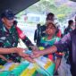 Gerakan Pangan Murah Kodim 1714/PJ, Wujud Kepedulian Untuk Stabilitas Harga Beras