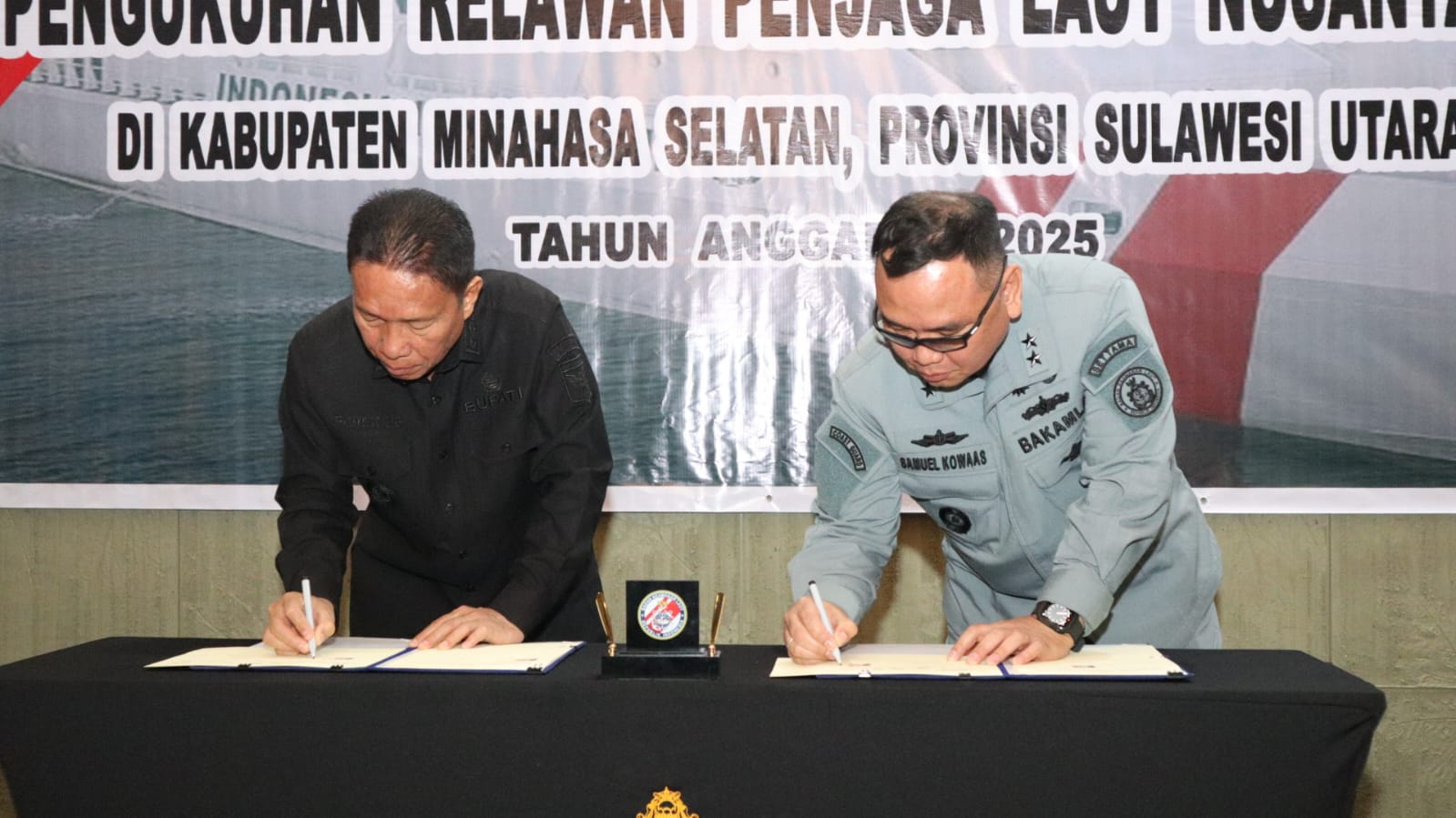Bakamla RI Kukuhkan Rapala dan Jalin Sinergi dengan Pemkab Minahasa Selatan