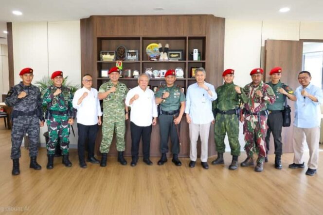 Audiensi Komandan Grup 4 Kopassus dengan Kepala Otorita IKN Perkuat Sinergi Pertahanan dan Pembangunan Nasional
