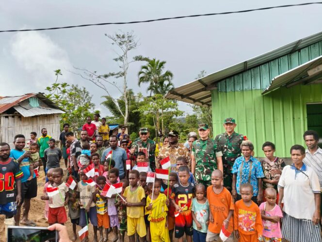 Aslog Kasad Mayjen TNI Adisura Firdaus Tarigan Pimpin Tim Wasev TMMD ke-126 di Kabupaten Tambrauw