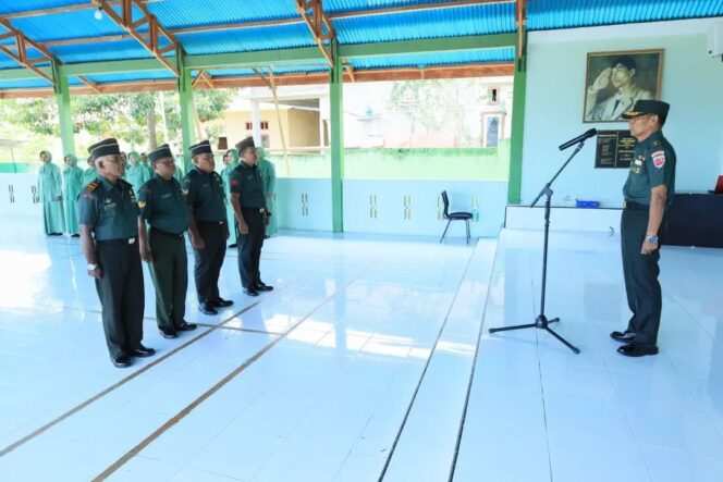 
					Kodim 1505/Tidore Gelar Acara Purna Bhakti dan Pelepasan Pindah Satuan Personel