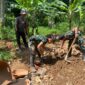 Satgas TMMD ke-126 Kodim 0601/Pandeglang Rampungkan Pengerasan Jalan di Desa Cikeuntrung dengan Progres 100%