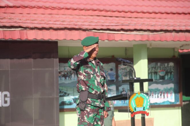 
					Kodim 1008/Tabalong Gelar Upacara Bendera Merah Putih Dengan Khidmat