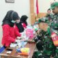 Personel Kodim 1008/Tabalong Ikuti Donor Darah dalam Rangka HUT ke-80 Korps Brimob Polri
