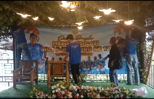 Ketua F Wamipro Pimpin Langsung Gladi Bersih, Pastikan Perayaan HUT Berjalan Sempurna