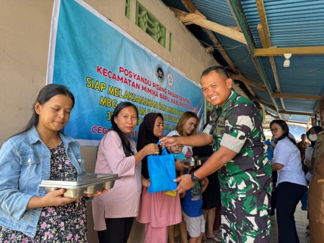 
					Dandim 1710/Mimika Hadiri Acara Launching Pemberian MBG Kepada Penerima Manfaat 3B