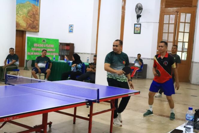 
					Dandim 0820 Probolinggo Buka Turnamen Tenis Meja: “Kompak, Sehat, dan Tetap Sportif”