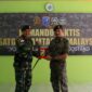 Commander Officer 11 RAMD Tentara Diraja Malaysia Laksanakan Kunjungan ke Makotis Gabma Entikong Satgas Pamtas RI–Malaysia Yonarhanud 1/PBC/1 Kostrad