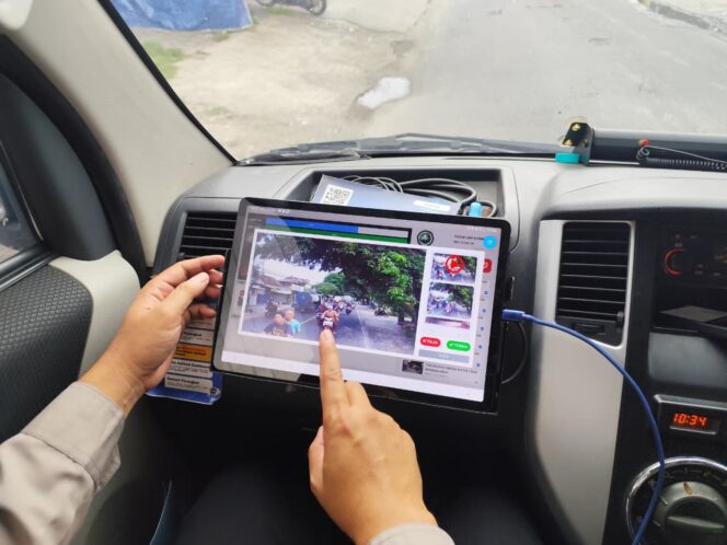 
ETLE Incar Polres Gresik Sasar Titik Rawan Selama Operasi Zebra 2025