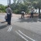 Polisi Olah TKP Kecelakaan Maut di Jalan Mandapar, Luwuk Selatan, Balita 2 Tahun Tewas