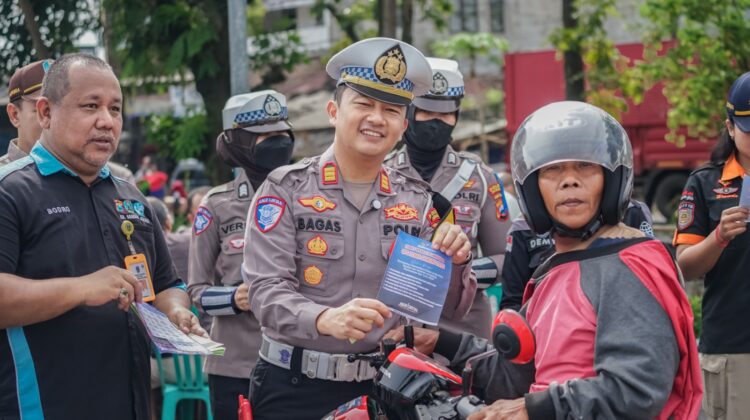 Polres Jember Gencarkan Edukasi Tertib Lalin di Operasi Zebra Semeru 2025