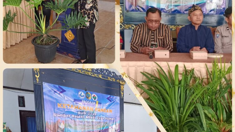BUMDesa “Sumber Rejeki Abadi Jaya Samar” Gelar Kegiatan Ketahanan Pangan di Desa Samar, Kecamatan Pagerwojo