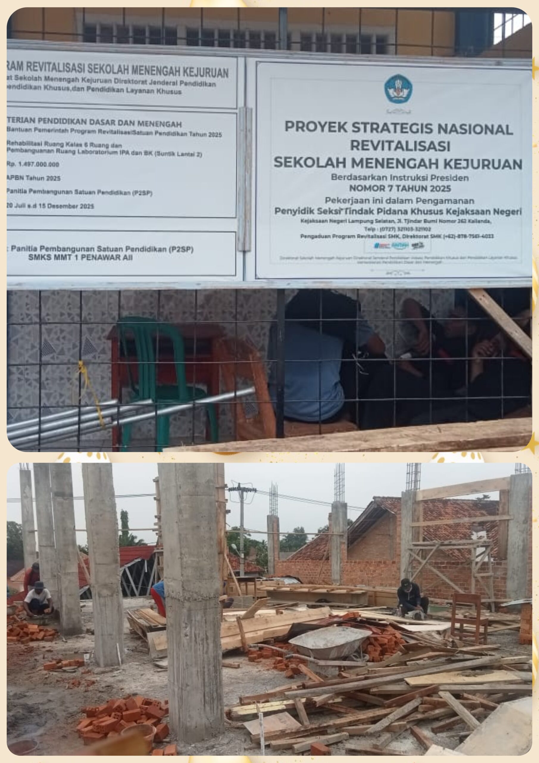 Proyek Sekolah Dari Dana APBN Dikerjakan Tanpa Tenaga Ahli, Spesifikasi Tak Sesuai dan Berpotensi Merugikan Negara