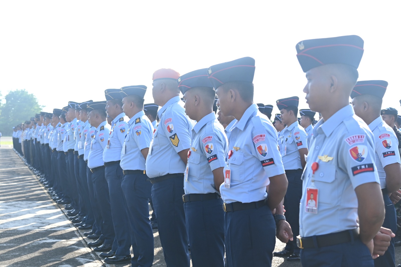 Pimpin Apel Pagi, Danlanud Sultan Hasanuddin Tekankan Integritas dan Kesiapan Personel Menghadapi Tantangan Ke Depan