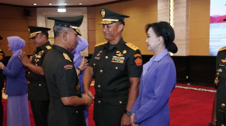 Kasum TNI Pimpin Sertijab Asintel Panglima TNI dan Aster Panglima TNI
