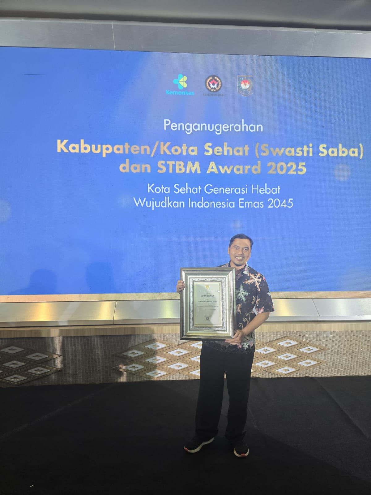 Pemkab Probolinggo Tunjukkan Prestasi Nasional, Sabet Swasti Saba dan STBM Award 2025