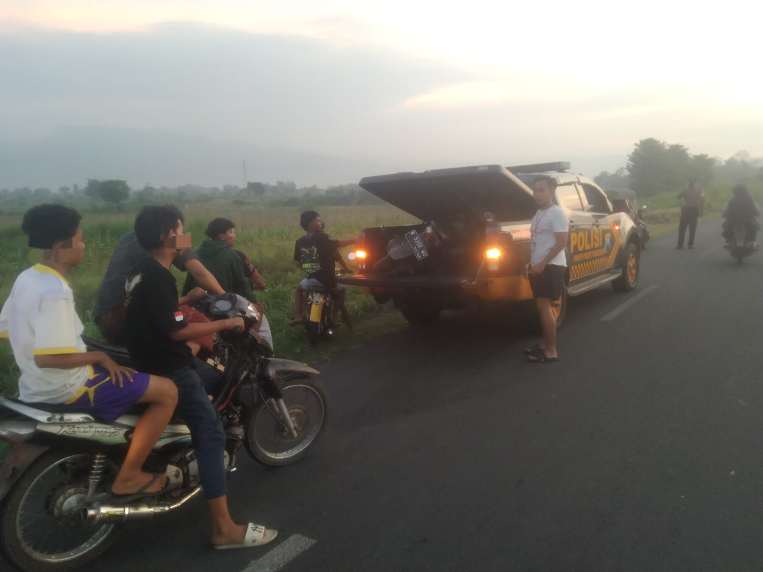 Polres Probolinggo Sikat Balap Liar: 20 Motor Diamankan, Orang Tua Dipanggil ke Mapolres