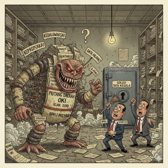 
Audit Bongkar Piutang Daerah OKI Kedaluwarsa Rp49 Miliar: Sistem Pengelolaan Keuangan Diduga Ambruk Sejak 2010