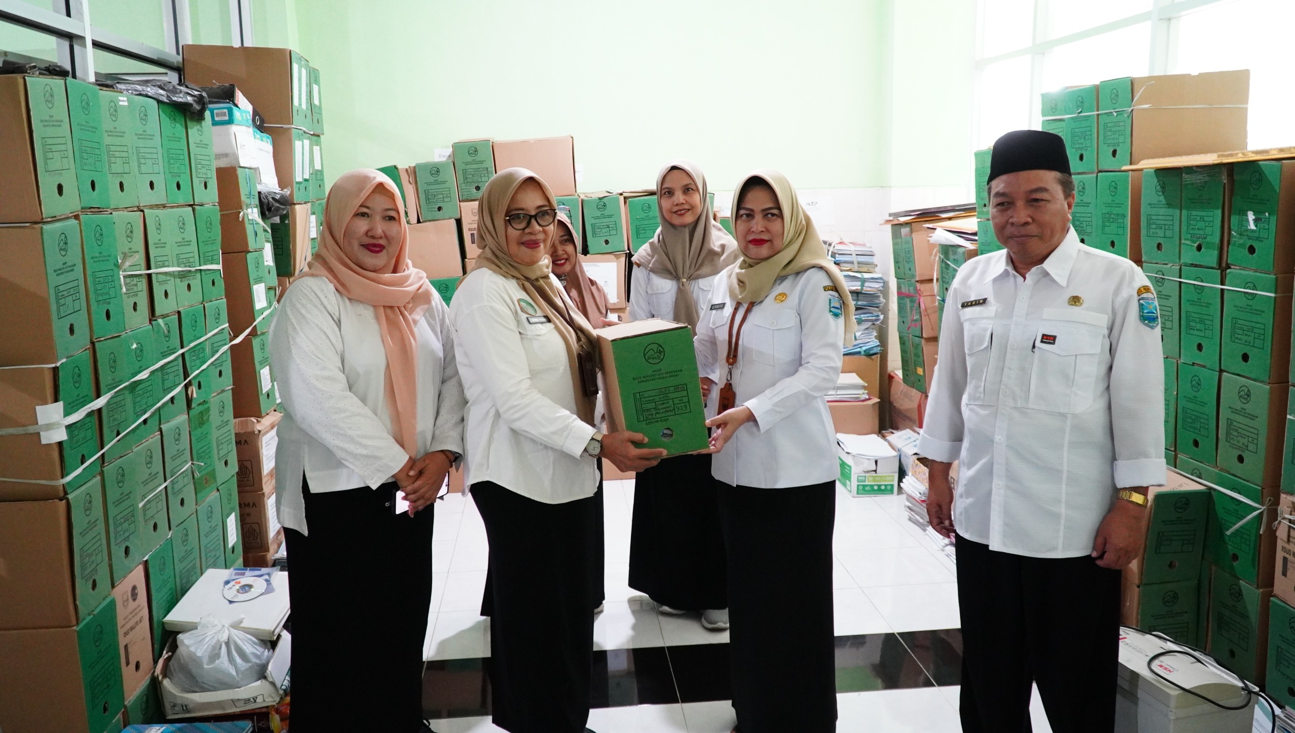 Selamatkan Jejak Sejarah, Dispersip Probolinggo Kumpulkan Arsip Penanganan Covid-19 dari OPD