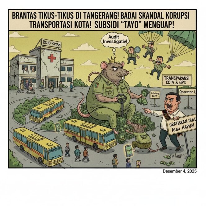 
Dugaan Korupsi Subsidi Transportasi Menguak: Rp36 Miliar Si Benteng Diduga “Menguap” Tiap Tahun