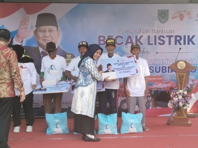 
Pemkot Probolinggo Salurkan 100 Becak Listrik Bantuan Presiden Prabowo untuk Tukang Becak