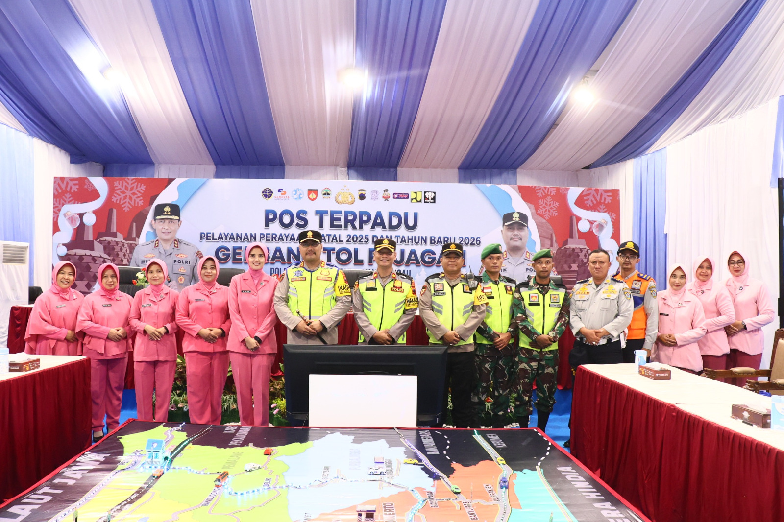 Pantau Arus Mudik dan Keamanan Gereja, Kapolres Brebes Turun Langsung ke Lapangan