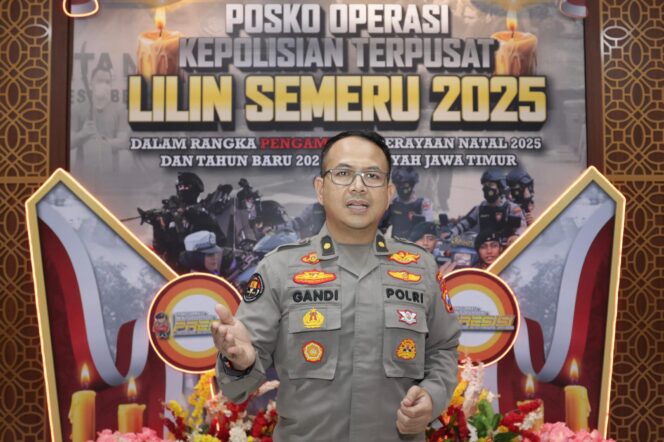 
					Polda Jatim Sampaikan Update Arus Lalu Lintas Hari Ketiga Operasi Lilin Semeru 2025
