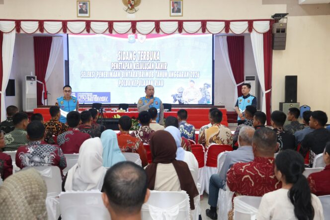 
Polda Kepri Gelar Sidang Pantukhir Penerimaan Bintara Brimob Polri T.A. 2026