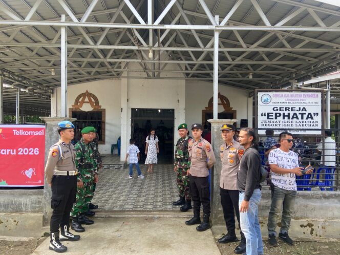 
Pengamanan Terpadu Warnai Perayaan Natal di Batang Alai Selatan dan Timur