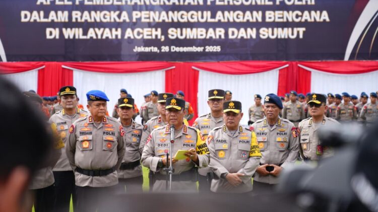 Wakapolri Tegaskan Polri Hadir untuk Kemanusiaan, Perkuat Penanganan Bencana di Tiga Provinsi
