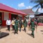 Kasum TNI Tinjau Pembangunan Hunian Sementara di Desa Napa Tapanuli Selatan