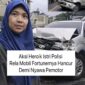 Aksi Heroik Istri Polisi di Tanjakan Yapan: Rela Jadikan Mobil Pribadi Benteng demi Selamatkan Pengendara