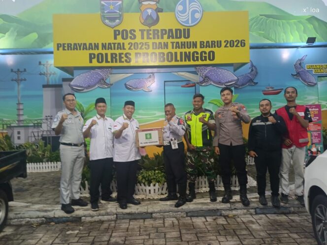 
LKNU Kota Kraksaan Sambangi Pospam Nataru 2026, Beri Dukungan Moril untuk Petugas Lapangan