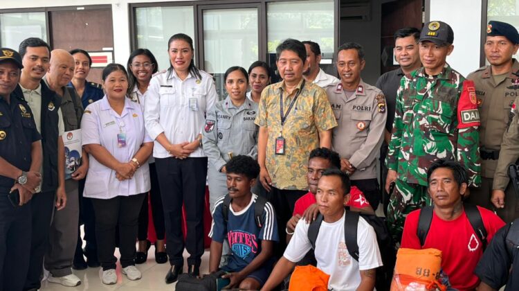 Bakamla RI Fasilitasi Pemulangan Enam Nelayan dari Timor Leste