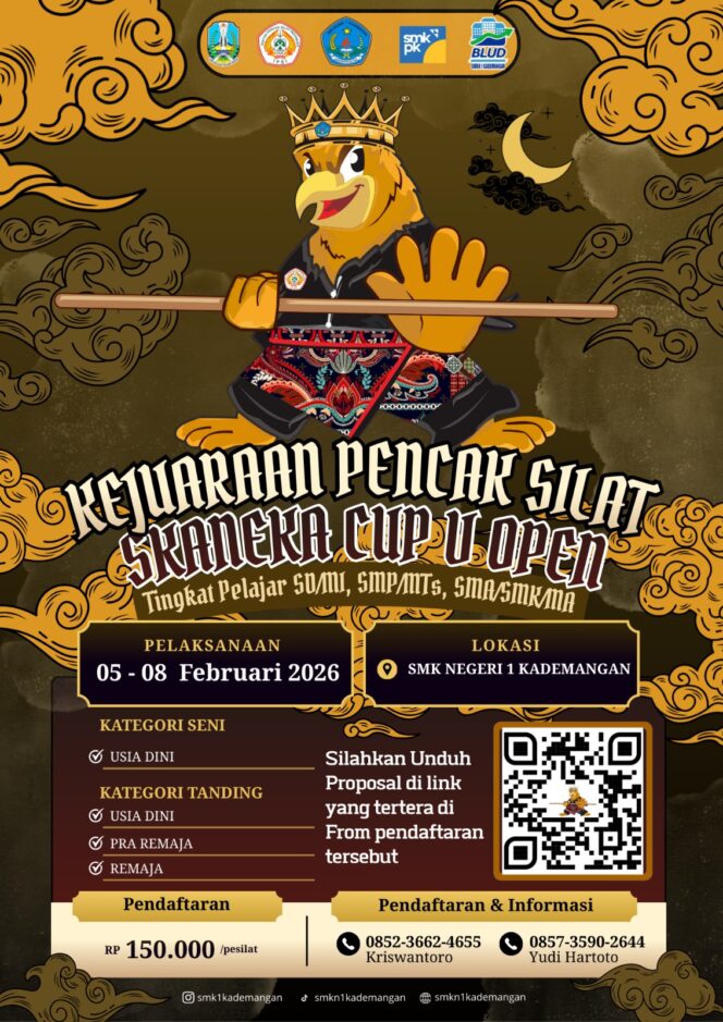 
Saatnya Naik Gelanggang: SKANEKA Cup Pencak Silat Jadi Ajang Pembuktian Pesilat Muda Blitar Raya