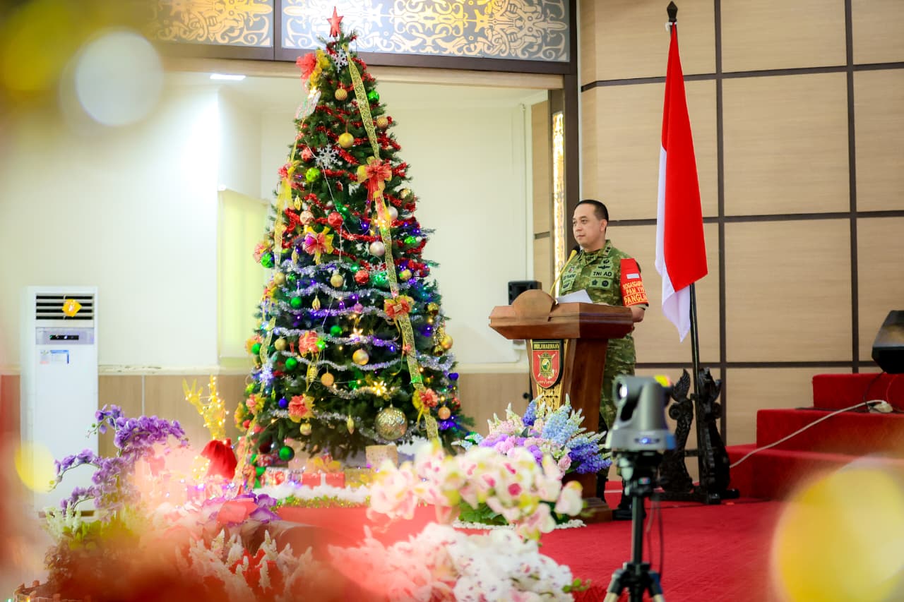 Perayaan Natal Tahun 2025 dilaksanakan secara serentak diseluruh Satuan Jajaran TNI AD