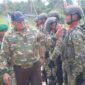 Menteri Pertahanan RI Kunjungi Brigif TP 85/BTC di Kutai Barat