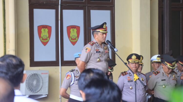 Perkuat Integritas Internal, Kapolres Probolinggo Ingatkan Anggota Soal Etika dan Pelayanan Publik