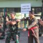 Kodim 1008/Tabalong Gelar Latihan Pencak Silat Militer untuk Tingkatkan Kemampuan Bela Diri Prajurit