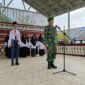 Perkuat Karakter Pelajar, Babinsa Koramil 1002-08/Labuan Amas Utara Jadi Pembina Upacara