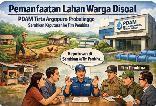 Sudah 14 Tahun Tanpa Kompensasi, Warga Dringu Tunggu Kepastian dari PDAM Tirta Argopuro Probolinggo Sudah 14 Tahun Tanpa Kompensasi, Warga Dringu Tunggu Kepastian dari PDAM Tirta Argopuro Probolinggo