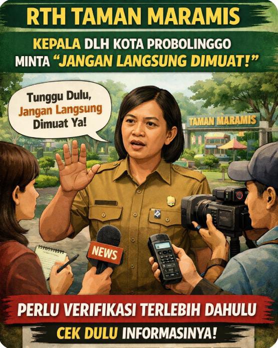 Disentil Media, Kepala DLH Kota Probolinggo Minta Jangan Langsung Dimuat Tanggapannya