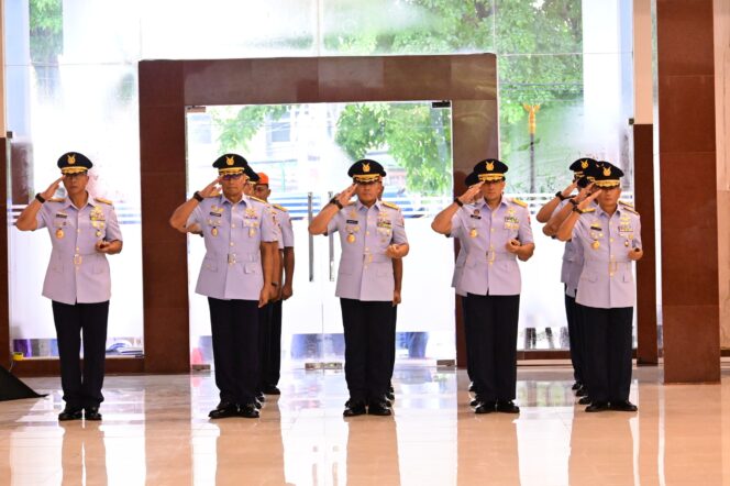 
Danlanud Sultan Hasanuddin Hadiri Sertijab Pangkodau II