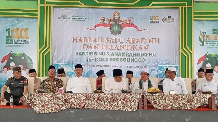 Pabung Kodim 0820/Probolinggo Mayor Inf Heri Hutomo Menghadiri Harlah Satu Abad NU