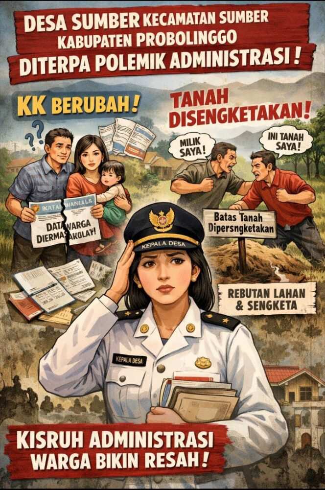 
Nama Ahli Waris Diduga Diubah, Konflik Tanah Desa Sumber Jadi Perhatian Publik