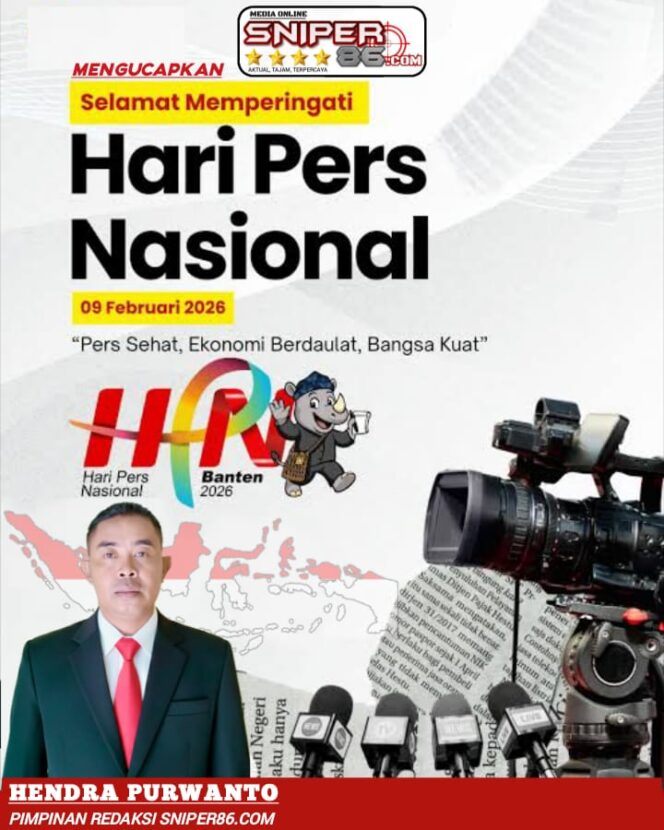 
Hari Pers Nasional 2026, Hendra Purwanto Ingatkan Ancaman Hoaks hingga Tekanan Ekonomi Media