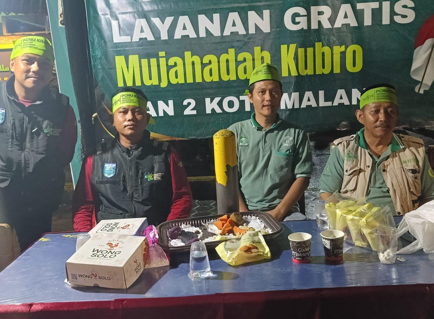 LKNU Kota Kraksaan Buka Posko Kesehatan Gratis di Mujahadah Kubro 1 Abad NU