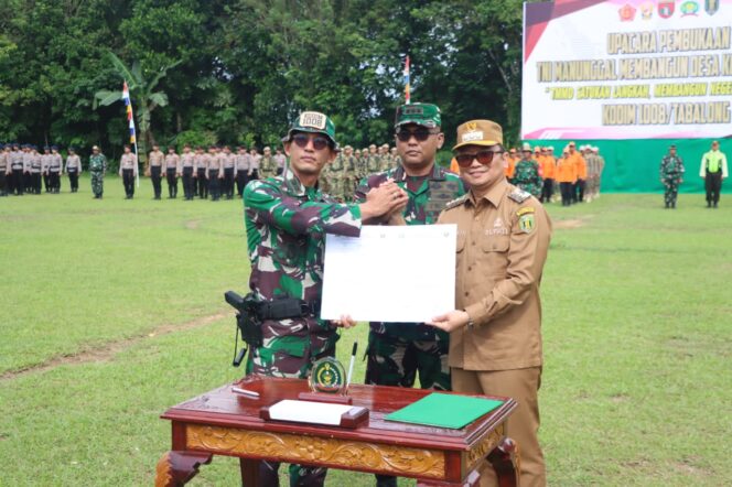
TMMD Ke-127 Ta 2026 Kodim 1008/Tabalong Resmi Dibuka, Wujud Nyata Sinergi Membangun Desa