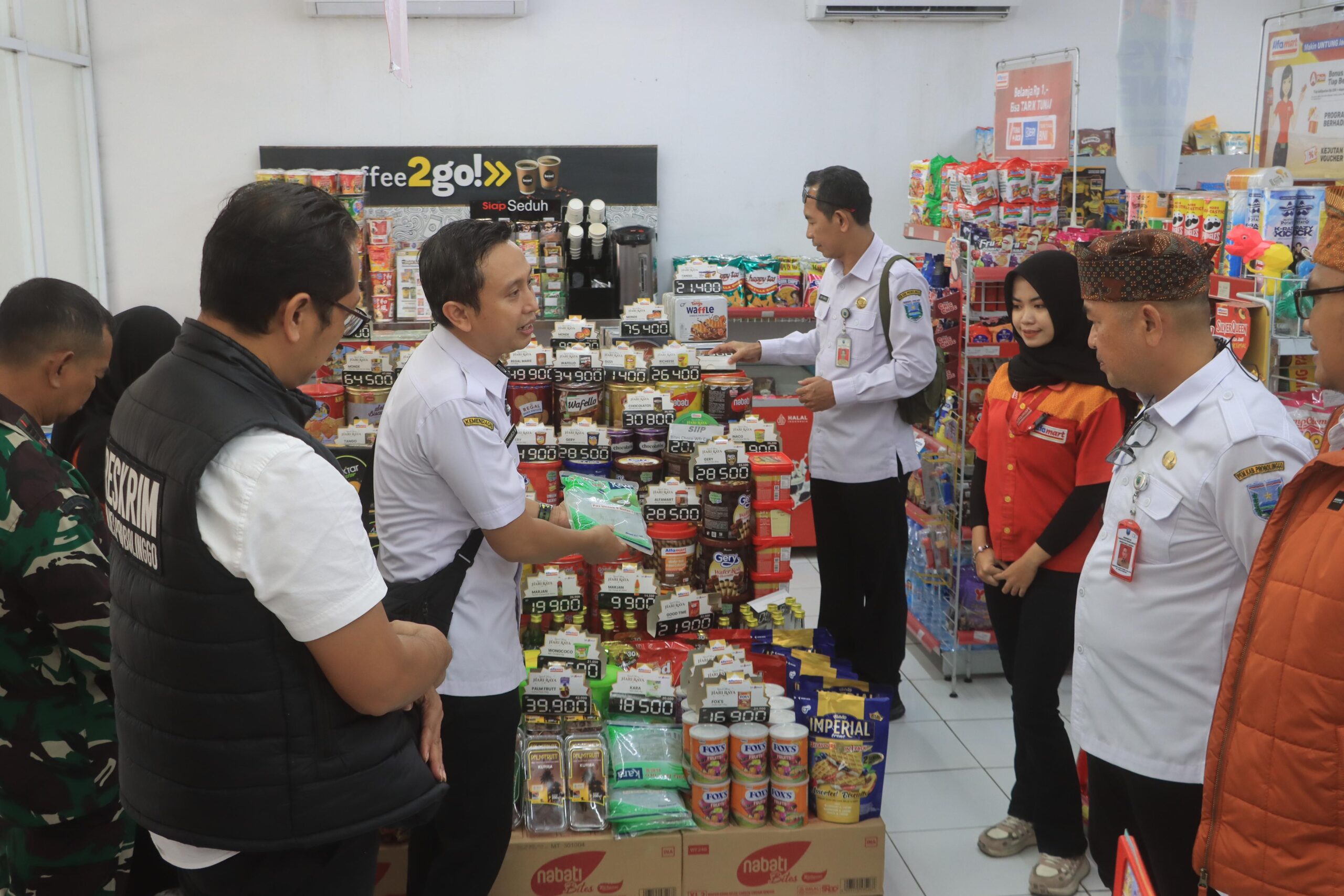Satgas Saber Polres Probolinggo Pastikan Harga dan Stok Sembako Aman Jelang Ramadhan