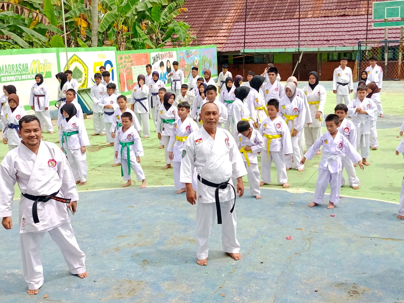 Serma Abdul Hamid Jadi Tim Penguji UKT Karatedo, Diikuti Peserta dari Empat Kabupaten